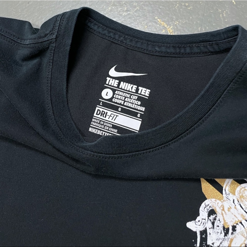 Nike Kobe Bryant Icon Shirt 806734-010 Mamba Gold - Picture 4 of 9